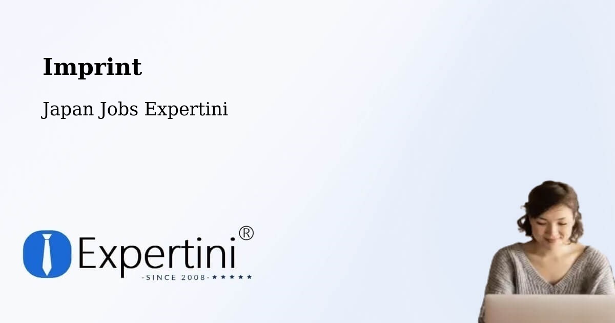 Imprint – Shōbara - Japan Jobs Expertini